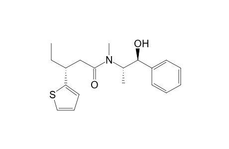 (+)-(3R,1'S,2'S)-N-(1'-Hydroxy-1'-phenylpropan-2'-yl)-N-methyl-3-(thien-2-yl)pentanamide