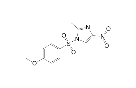 1-[(4-Methoxyphenyl)sulfonyl]-2-methyl-4-nitro-1Himidazole