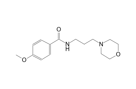 benzamide, 4-methoxy-N-[3-(4-morpholinyl)propyl]-