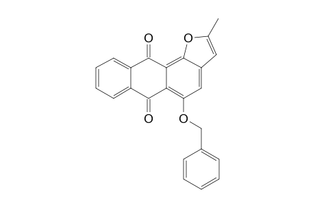 5-BENZYLOXY-2-METHYLANTHRA-[1,2-B]-FURAN-6,11-DIONE