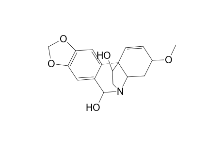 Crinan-6,11-diol, 1,2-didehydro-3-methoxy-, (3beta,5alpha,6beta,11R,13beta,19alpha)-