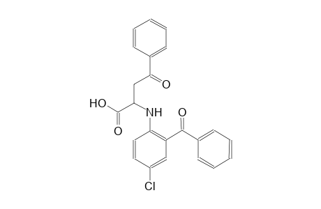 benzenebutanoic acid, alpha-[(2-benzoyl-4-chlorophenyl)amino]-gamma-oxo-