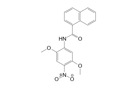1-Naphthalenecarboxamide, N-(2,5-dimethoxy-4-nitrophenyl)-