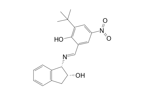 (1S,2R)-(-)-1-[(3-tert-Butyl-2-hydroxy-5-nitrobenzylidene)amino]indan-2-ol