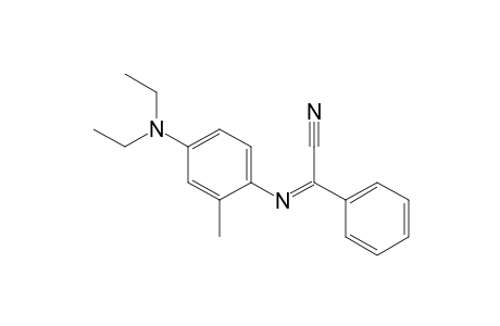 Benzeneacetonitrile, .alpha.-[[4-(diethylamino)-2-methylphenyl]imino]-