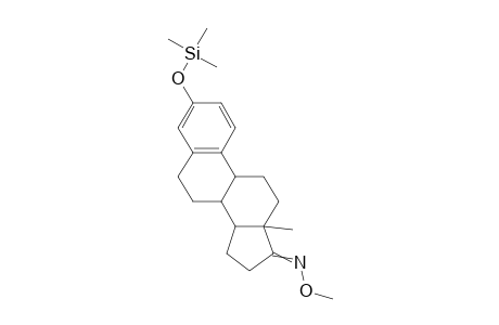 3-O-trimethylsilylestrone 17-(o-methyl)oxime