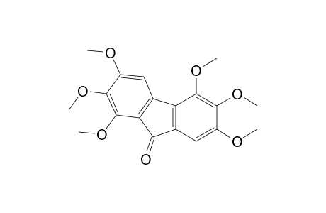 9H-Fluoren-9-one, 1,2,3,5,6,7-hexamethoxy-