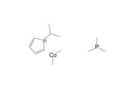 Cobalt, dimethyl[(1,2,3,4,5-.eta.)-1-(1-methylethyl)-2,4-cyclopentadien-1-yl](trimethylphosphine)-