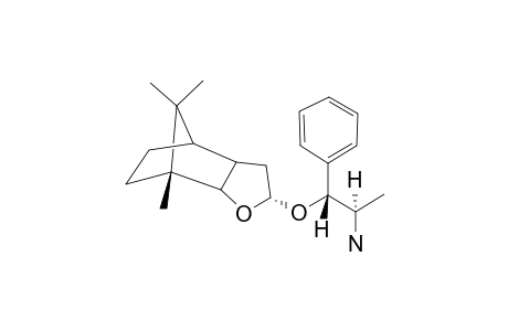 [2S-(2-ALPHA-(ALPHA(S*),BETA(S*)),3A-ALPHA,4-BETA,7-BETA,7A-ALPHA)]-ALPHA-METHYL-BETA-[(OCTAHYDRO-7,8,8-TRIMETHYL-4,7-METHANOBENZOFURAN-2-YL)-OXY]-BENZOLETHANA