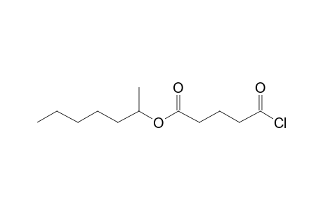 Glutaric acid, monochloride, 2-heptyl ester