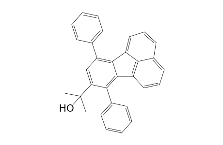 8-(1'-Hydroxy-1'-methylethyl)-7,10-diphenylfluoranthene