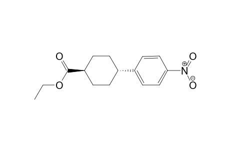 Ethyl trans-4-(4-nitrophenyl)cyclohexane carboxylate