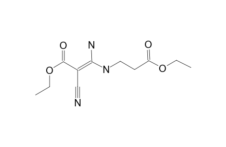 ETHYL-3-AMINO-2-CYANO-3-[[2-(ETHOXYCARBONYL)-ETHYL]-AMINO]-PROP-2-ENOATE