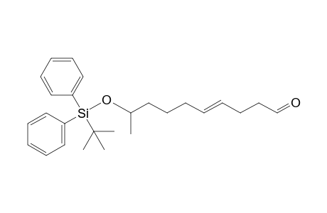 9-[(t-Butyldiphenylsilyl)oxy]-4(E)-decenal