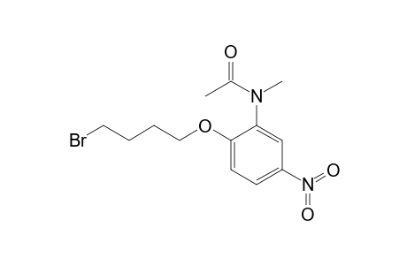 Acetamide, N-[2-(4-bromobutoxy)-5-nitrophenyl]-N-methyl-