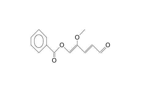4-Methoxy-5-benzoyloxy-2,4-pentadienal