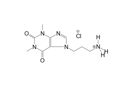 1H-purine-7-propanaminium, 2,3,6,7-tetrahydro-1,3-dimethyl-2,6-dioxo-,chloride