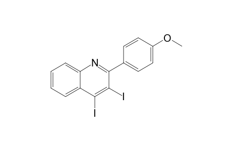 3,4-Diiodo-2-(4-methoxyphenyl)quinoline