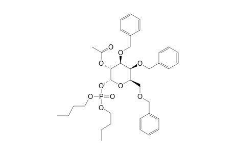 DI-N-BUTYL-(2-O-ACETYL-3,4,6-TRI-O-BENZYL-ALPHA-D-GALACTOPYRANOSYL)-PHOSPHATE