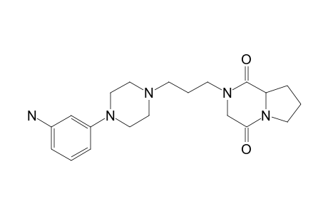 2-[3-[4-(META-AMINOPHENYL)-PIPERAZIN-1-YL]-PROPYL]-1,4-DIOXOPERHYDRO-PYROLO-[1,2-A]-PYRAZINE
