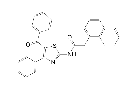 1-naphthaleneacetamide, N-(5-benzoyl-4-phenyl-2-thiazolyl)-