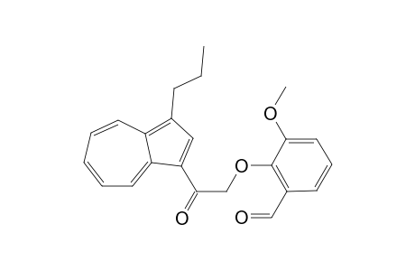 1-[2'-Formyl-6'-methoxyphenoxy)acetyl]-3-propylazulene