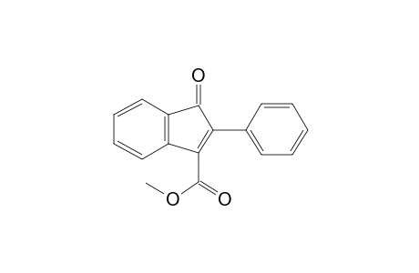 2-Phenylinden-3-one-1-carboxylic acid, methyl ester