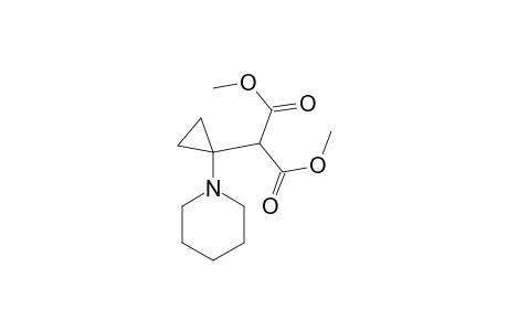 Propanedioic acid, [1-(1-piperidinyl)cyclopropyl]-, dimethyl ester