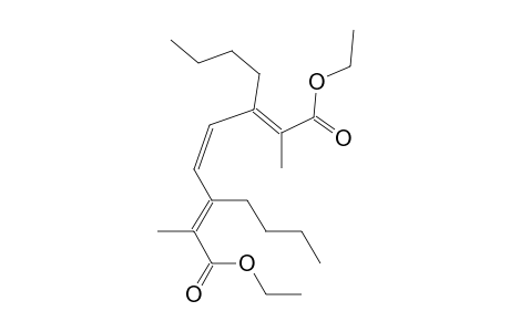 Diethyl (2E,4Z,6E)-3,6-dibutyl-2,7-dimethylocta-2,4,6-triene-1,8-dioate