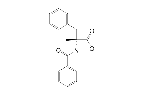 (R)-2-BENZOYLAMINO-2-METHYL-3-PHENYL-PROPANOIC-ACID