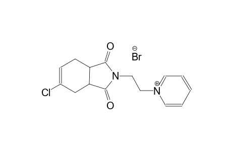 pyridinium, 1-[2-(5-chloro-1,3,3a,4,7,7a-hexahydro-1,3-dioxo-2H-isoindol-2-yl)ethyl]-, bromide