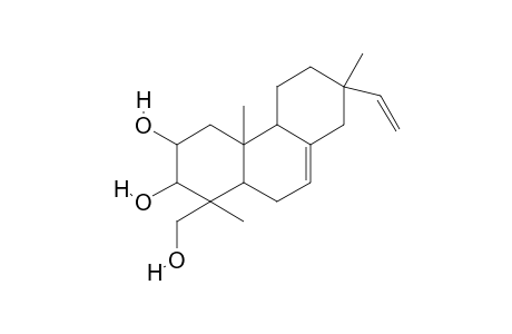 1,4a,7-trimethyl-1-methylol-7-vinyl-3,4,4b,5,6,8,10,10a-octahydro-2H-phenanthrene-2,3-diol