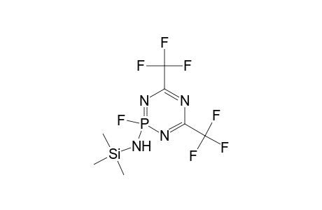 1,3,5,2-Triazaphosphorine, 2-fluoro-2,2-dihydro-4,6-bis(trifluoromethyl)-2-[(trimethylsilyl)amin o]-