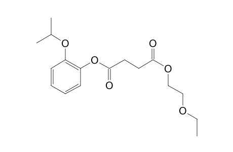 Succinic acid, 2-isopropoxyphenyl 2-ethoxyethyl ester