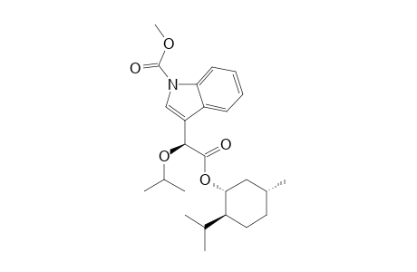 (8S,10R,11S,14R)-Methyl 3-((S)-1-isopropoxy-2-((1R,2S,5R)-2-isopropyl-5-methylcyclohexyloxy)-2-oxoethyl)-1H-indole-1-carboxylate