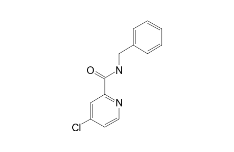 4-CHLORO-N-BENZYL-PYRIDINE-2-CARBOXAMIDE