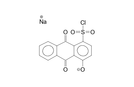 1-HYDROXY-4-CHLOROSULPHONYLANTHRAQUINONE, SODIUM SALT