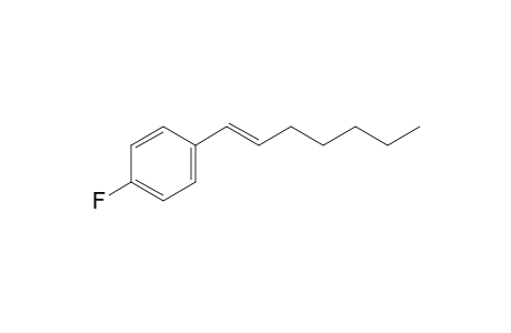 Benzene, 1-fluoro-4-(1-heptenyl)-, (E)-