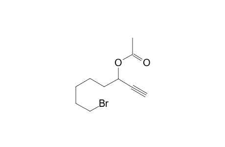 8-Bromooct-1-yn-3-yl acetate