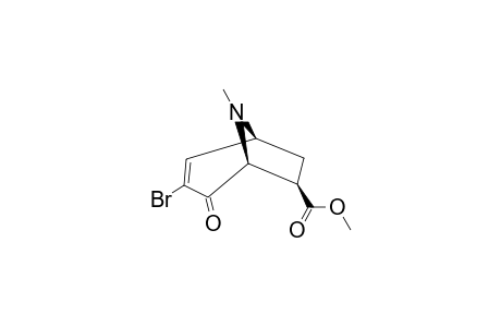 METHYL-3-BROMO-8-METHYL-2-OXO-8-AZABICYCLO-[3.2.1]-OCT-3-ENE-7-EXO-CARBOXYLATE