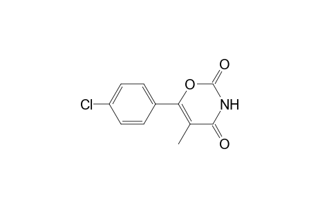 2H-1,3-Oxazine-2,4(3H)-dione, 6-(4-chlorophenyl)-5-methyl-