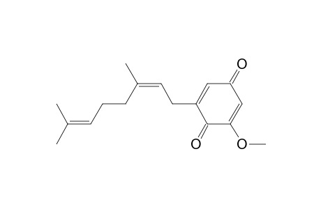 2-[(2Z)-3,7-dimethylocta-2,6-dienyl]-6-methoxy-1,4-benzoquinone