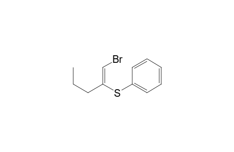 (Z)-1-Bromo-2-(phenylthio)pent-1-ene