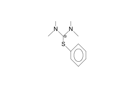 2-Phenyl-1,1,3,3-tetramethyl-isothiuronium cation