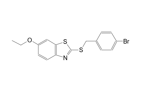 2-(4-Bromo-benzylsulfanyl)-6-ethoxy-benzothiazole