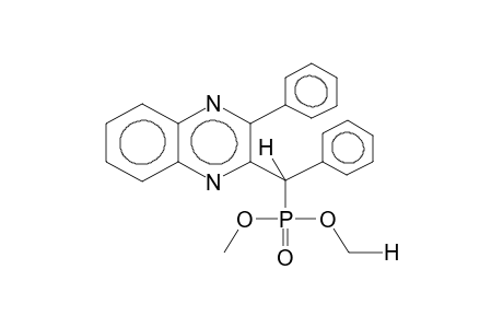 2-PHENYL-3-(O,O-DIMETHYLPHOSPHONOBENZYL)QUINOXALINE