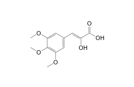 2-Hydroxy-3-(3,4,5-trimethoxyphenyl)prop-2-enoic acid