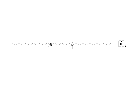 pentamethylenebis[dimethylundecylammonium]dibromide