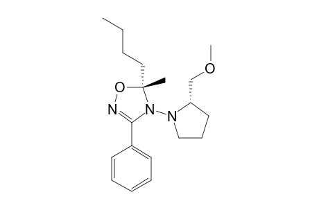 (2'S,5S)-(-)-5-BUTYL-4-[2-(METHOXYMETHYL)-TETRAHYDRO-1H-1-PYRROLYL]-5-METHYL-3-PHENYL-4,5-DIHYDRO-1,2,4-OXADIAZOLE