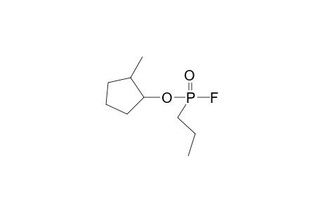 2-Methylcyclopentyl propylphosphonofluoridoate